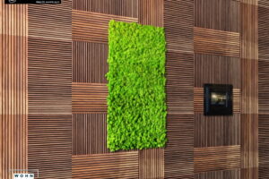 wandverkleidung_akustik_holz_spitz-auf-knopf_material-id_schallabsorbation_design_wohn-room
