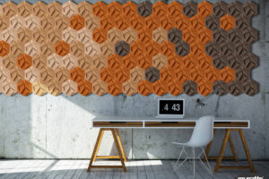 wandverkleidung_kork_hexagon_dekor_organic-blocks_muratto_wandverleidung_akustikpaneel_korkpaneel_wohn-room