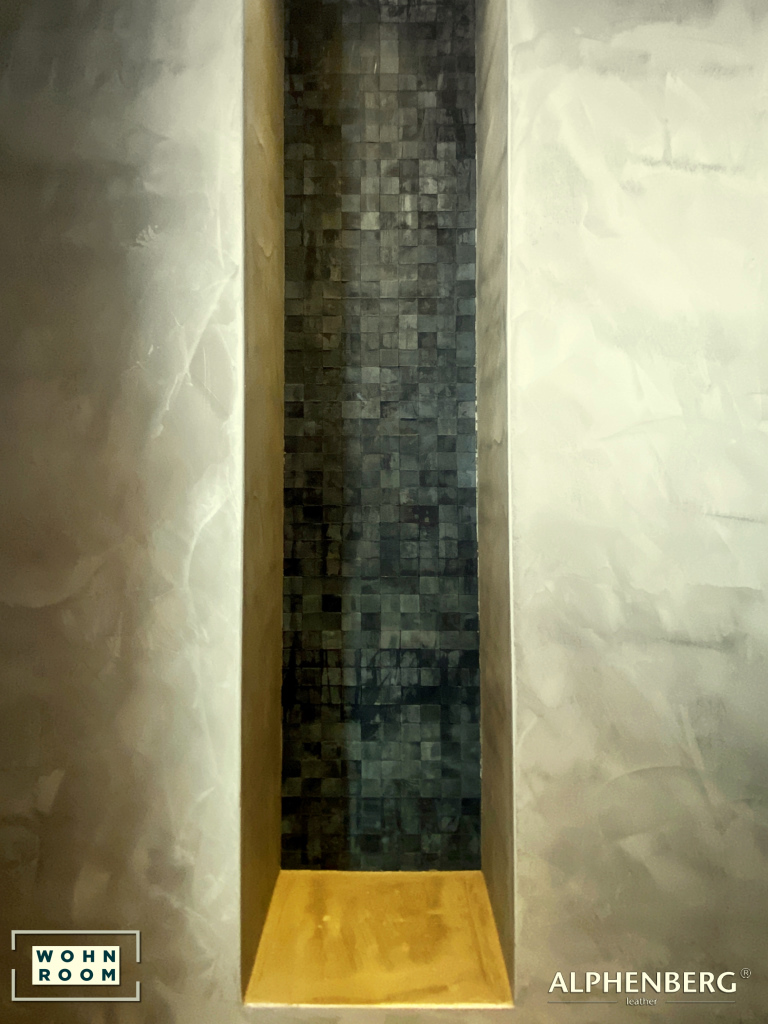 wandverkleidung_leder_tundra_mosaic_alphenberg_lederfliese_wohn-room