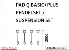 RossoAcoustic PAD R Deckenset 2500