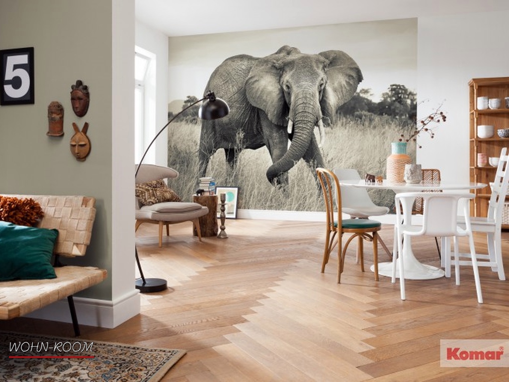 wandverkleidung_wallpaper_elephant_fototapete_vliestapete_komar_wohn-room